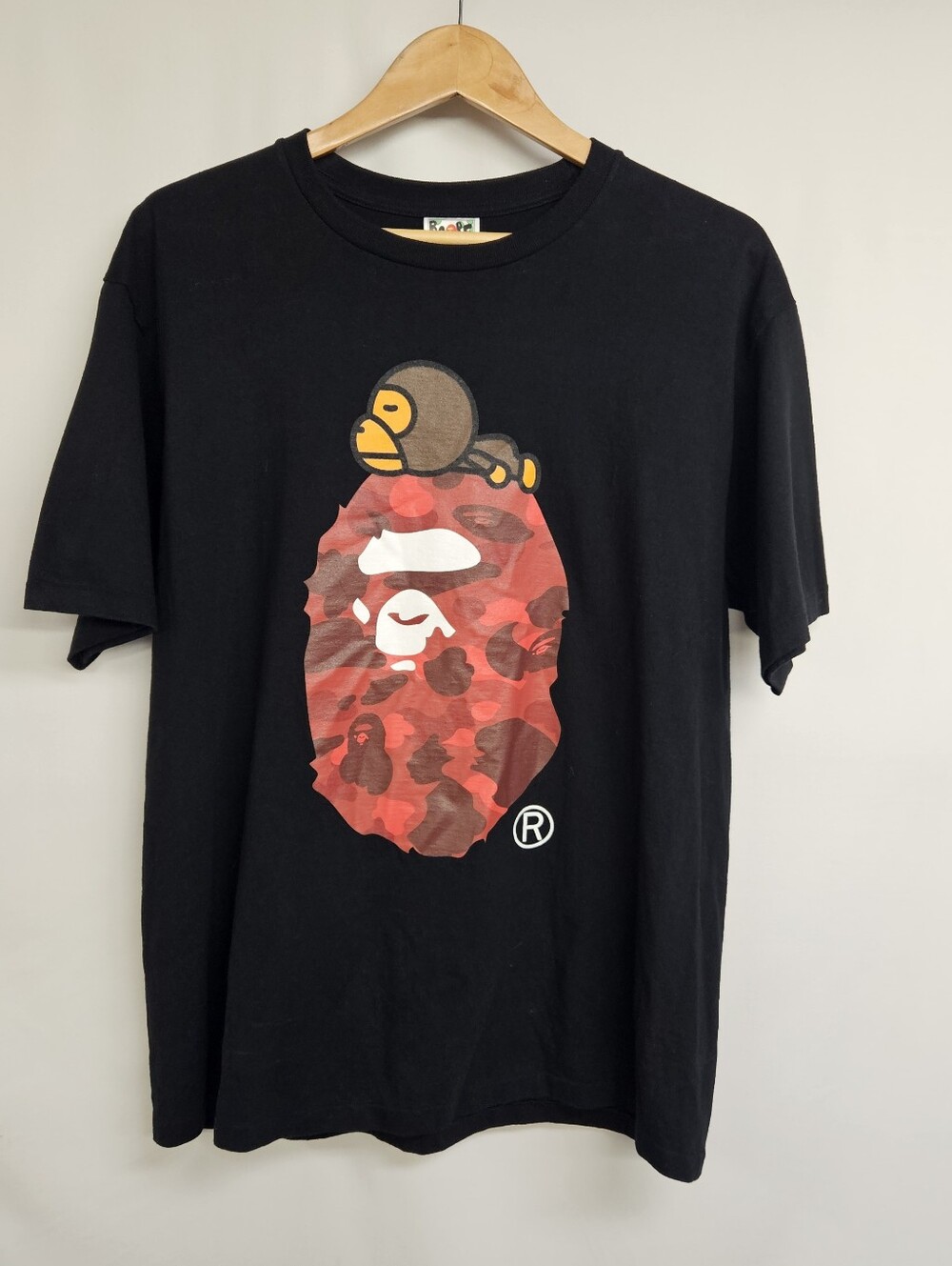 BAPE A Bathing Ape T-Shirt With Milo In Size X-Large